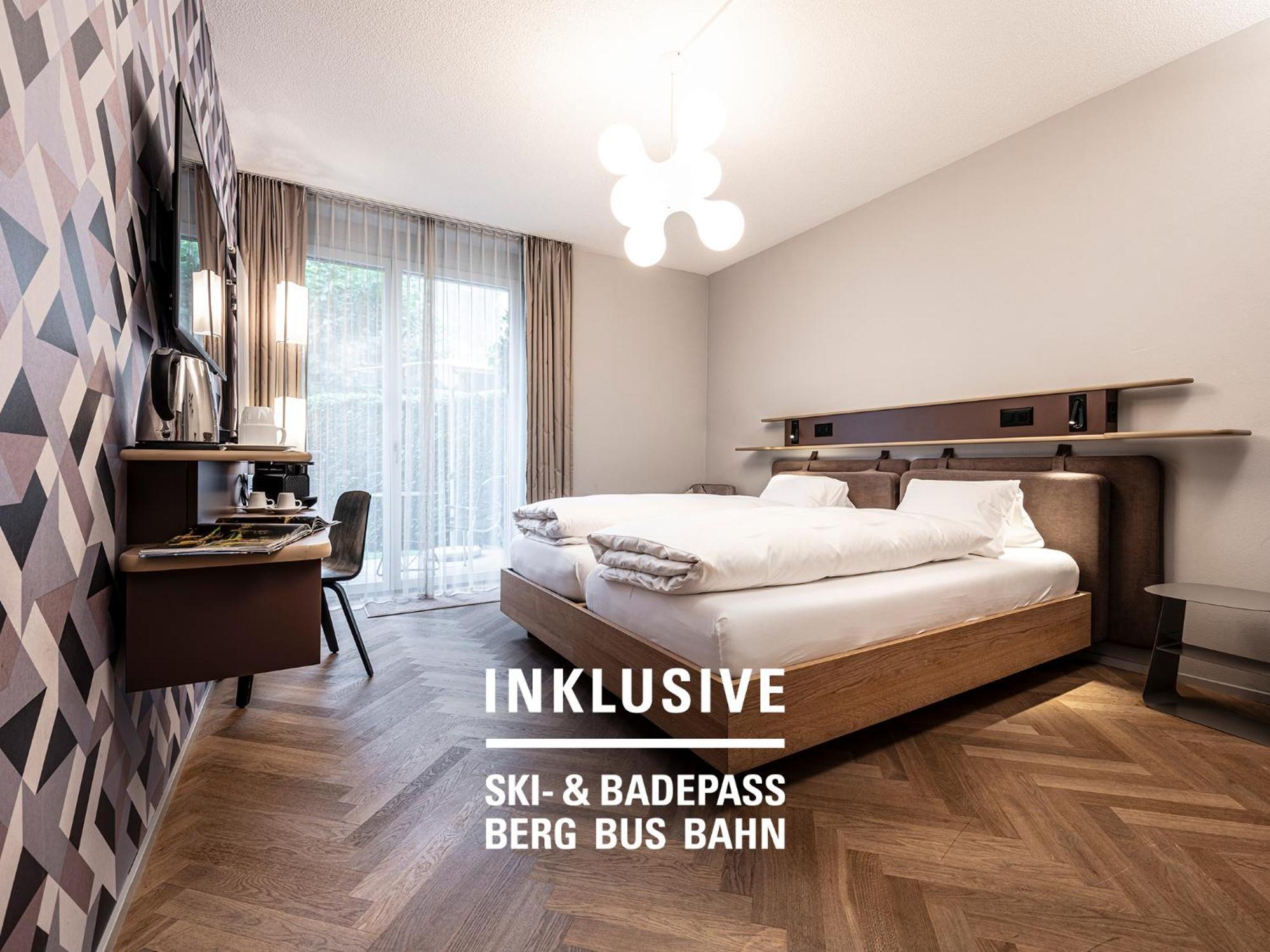 Badehotel Belvair Скуоль Екстер'єр фото