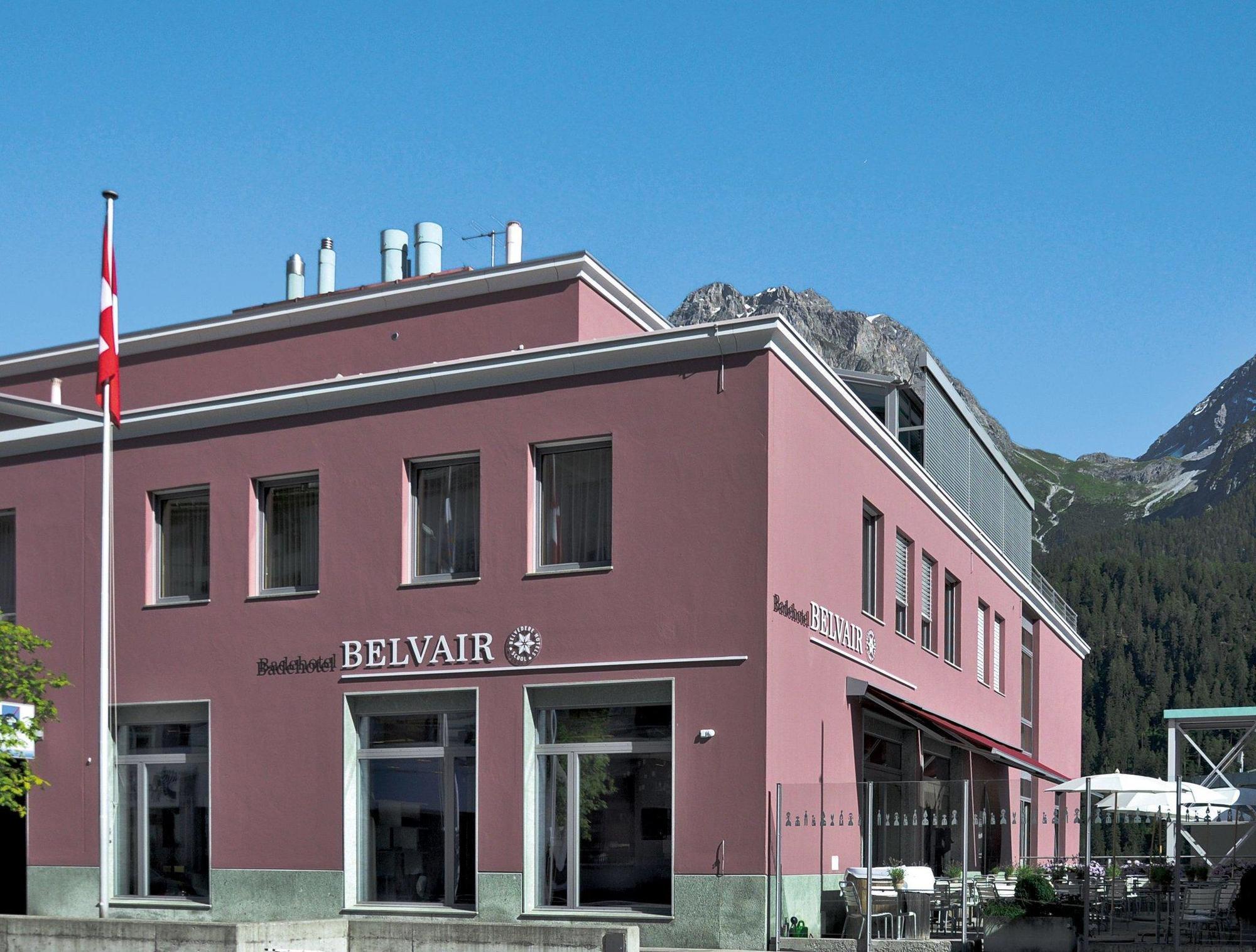 Badehotel Belvair Скуоль Екстер'єр фото
